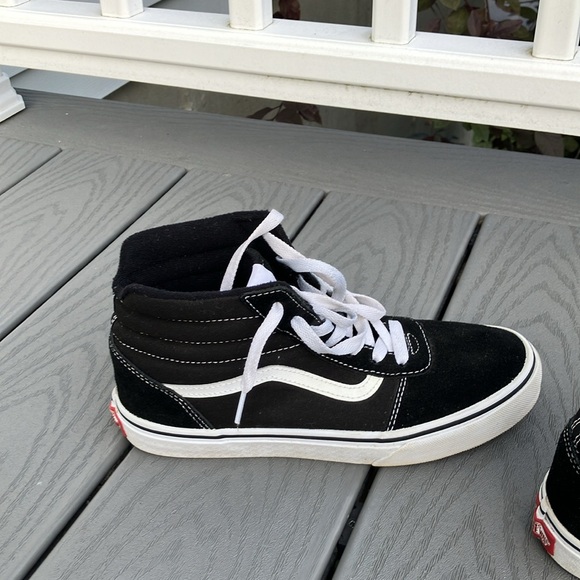 Vans Youth Sk8-Hi Shoes Black Size 6 - Picture 5 of 13